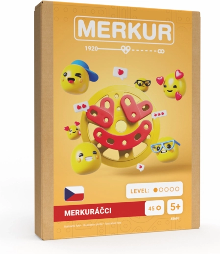 Merkur Mini Merkuráčci – sestavljanka, 45 delov