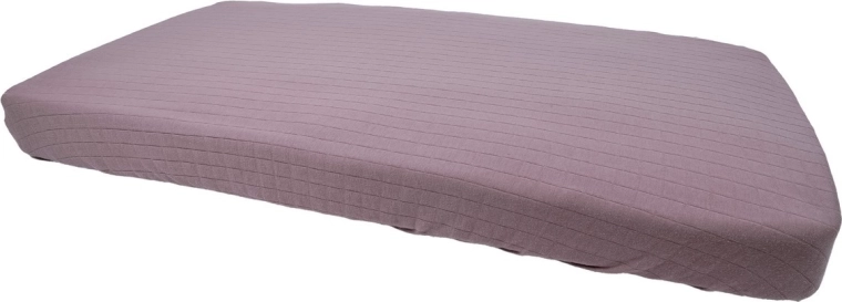 Lodger Slumber Solid rjuha za otroško posteljico 60 × 120 cm rose