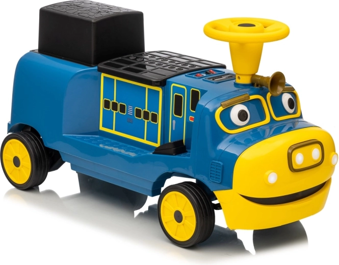 Električna odrivna lokomotiva modra STACYJKOWO 12V