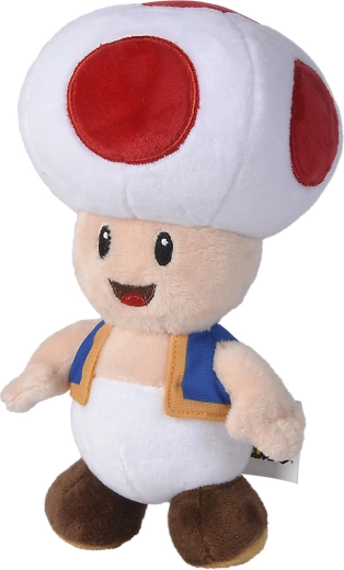 Plišasta igrača Super Mario Toad 20 cm