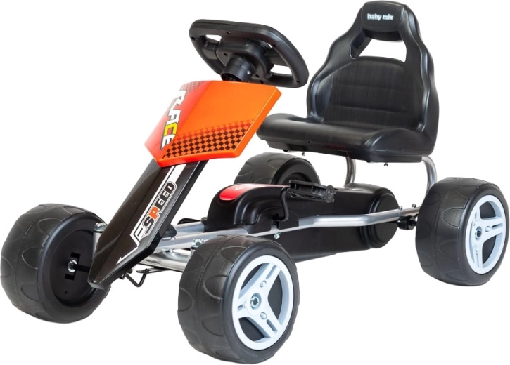 Otroški poganjalni gokart Baby Mix Speedy rdeč
