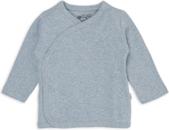 Lodger zavijalna majica melange blue fogg, velikost 50