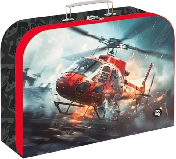 Otroški laminatni kovček Gasilci 34 cm