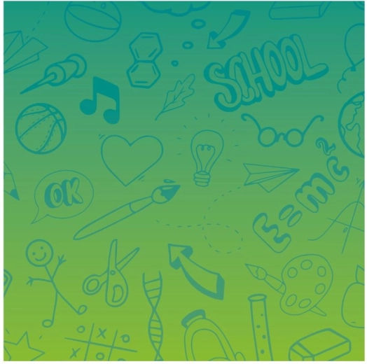 Prt za likovni pouk 65 × 50 cm BTS Ombre Boy