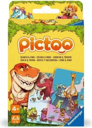 Ravensburger Pictoo: dinozavri – hitra igra pozornosti