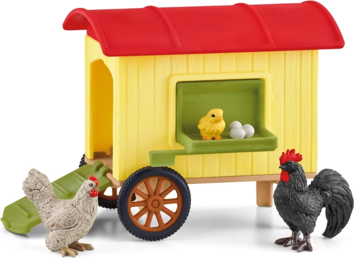 Schleich Farm World mobilni kokošnjak