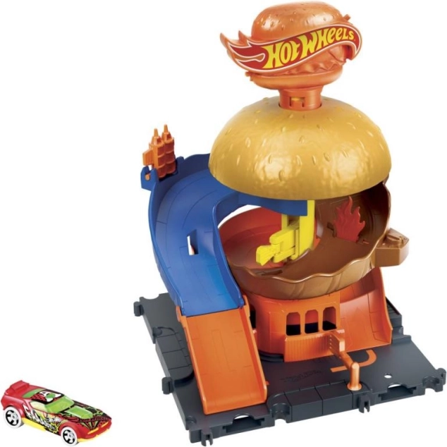 Hot Wheels City mestno središče igralni set z avtomobilčkom