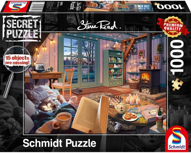 Schmidt Secret puzzle – V počitniški hiši, 1000 koščkov