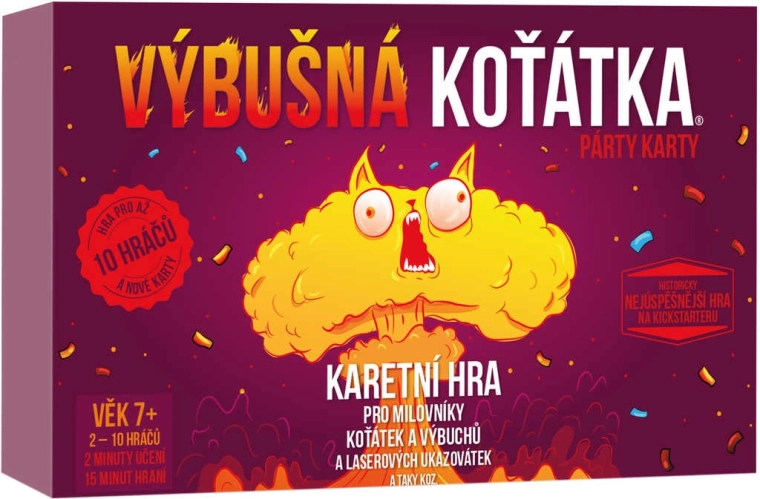 Exploding Kittens: Party Cards