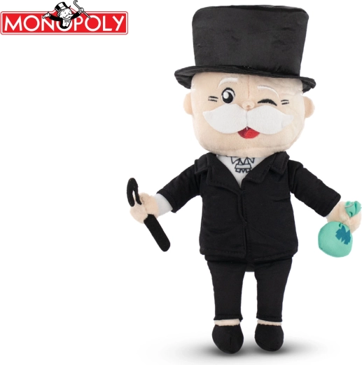 Monopoly plišasta igrača Mr. Monopoly 31 cm (od rojstva)
