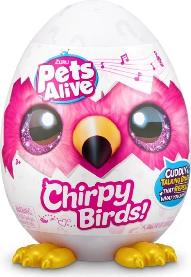 Interaktivni maskoti Happy Birds karton 12 kosov