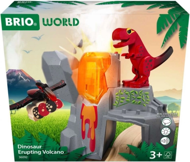 Komplet Dino Vulkan