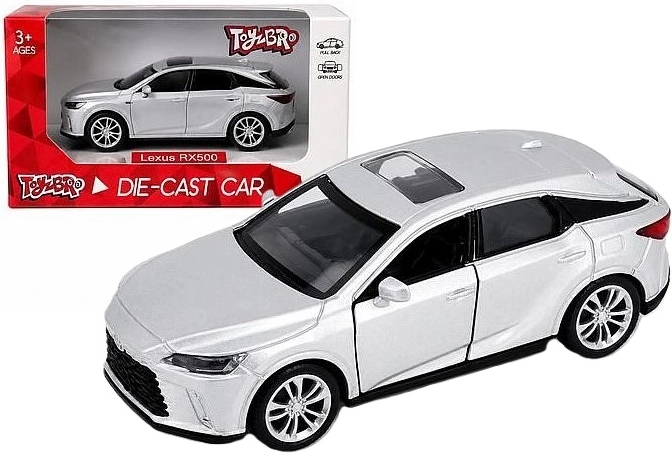 Lexus RX500 Model with Lights and Sound in 1:43 Scale - 1 Piece