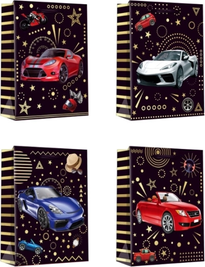 Darilna vrečka M za fante – mešanica vzorcev