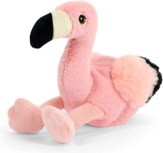 Plišasti zbirateljski flamingo Keeleco 13 cm