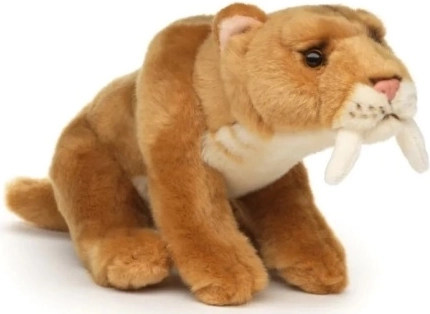 Plišasti sabljezobi tiger Eco-friendly 25 cm