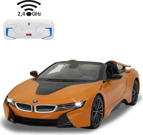 Jamara BMW i8 Roadster RC car 1:12 orange 2.4 GHz