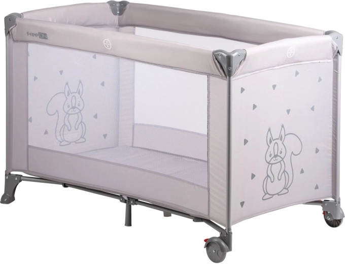 Freeon potovalna posteljica nap gray
