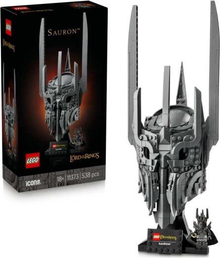LEGO Icons Gospodar prstanov: Sauronova čelada – zbirateljski razstavni model