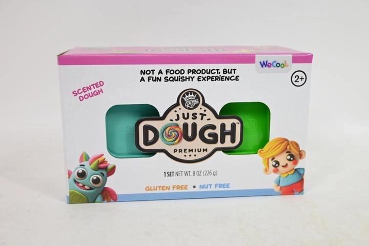 Wecool Just Dough modelirna masa 2 kosa (modra in zelena)