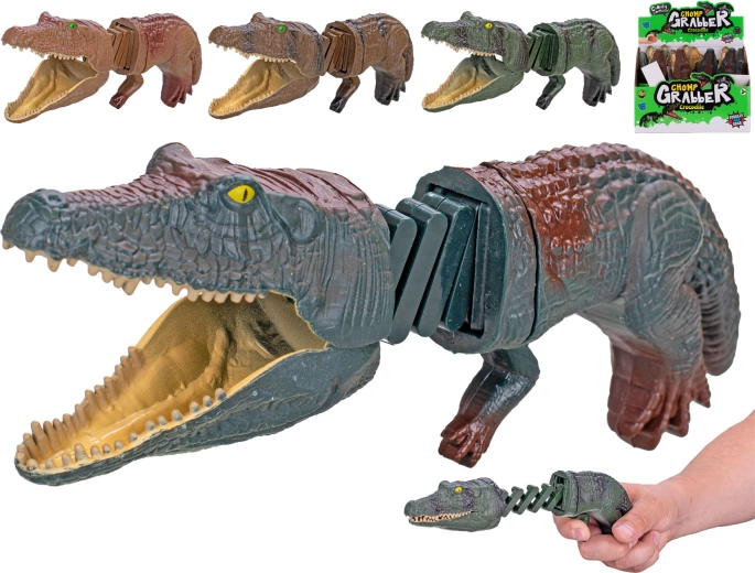 Krokodilje klešče za otroke z navijalnim mehanizmom, 19 cm