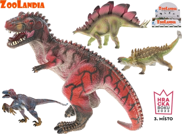 Zoolandia dinozavrske figurice – komplet 4 realističnih dinozavrov