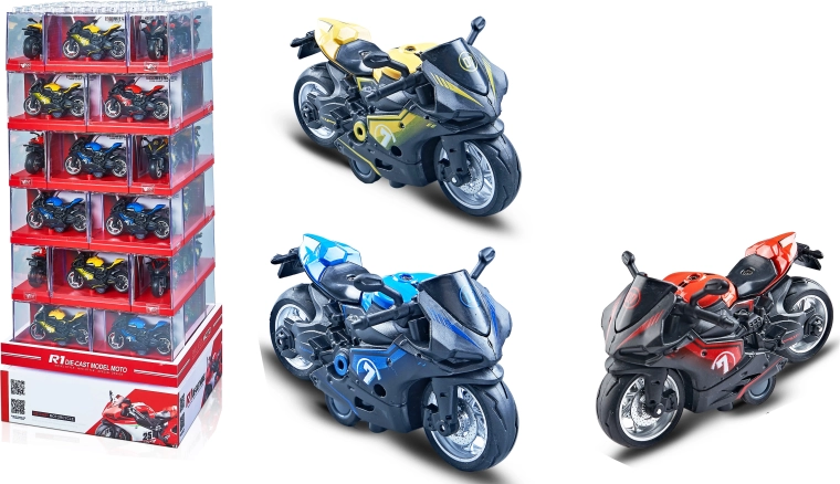 Kovinski model motorja DUCATI 1:16 – 3 različice