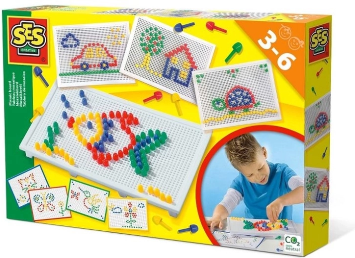 SES Creative tabla za sestavljanje mozaika