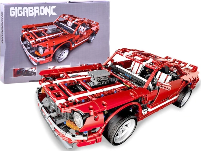 Tehnični gradbeni set športni avto Muscle Car 2000 kosov