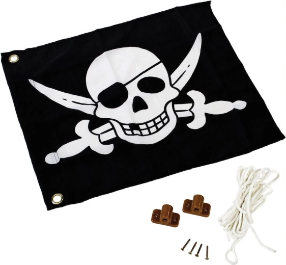 Marimex Play piratska zastava za otroško igrišče