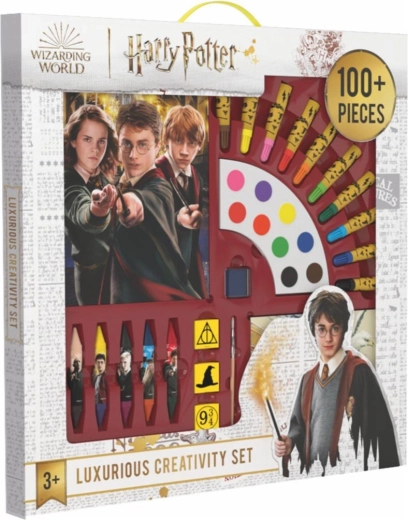Luksuzen ustvarjalni set HARRY POTTER 100 kos v škatli