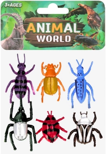Figurice žuželk Animal world (6 kosov)