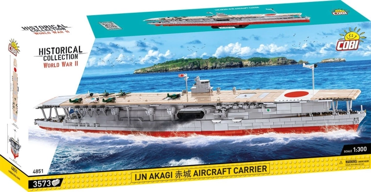 Cobi IJN Akagi letalonosilka 1:300 (3573 delov)