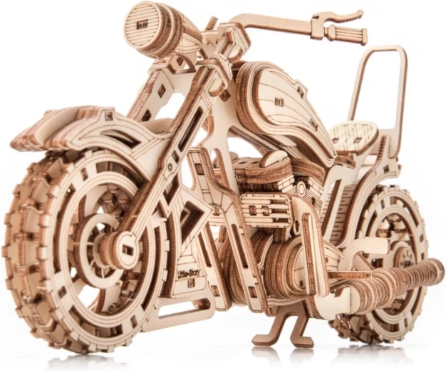 Little Story lesena 3D sestavljanka Yankee Chopper
