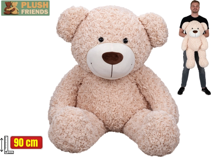Plush Friends plišasti medved bež 90 cm