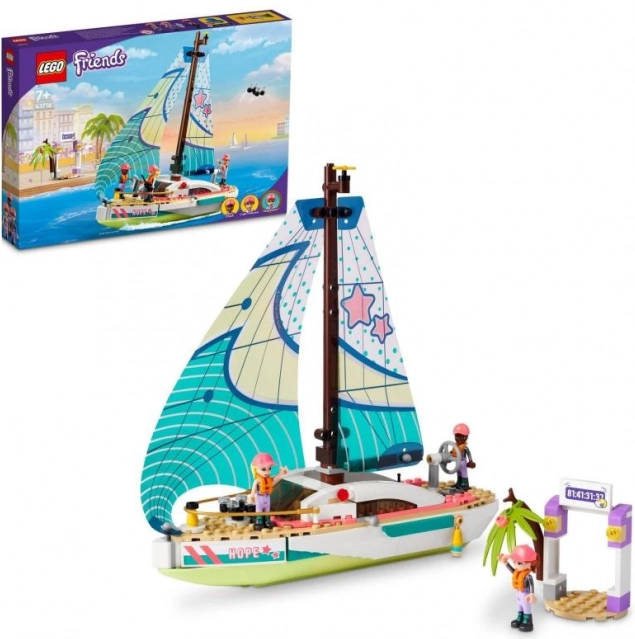 LEGO® Friends 41716 Stephanie in pustolovščina na jadrnici