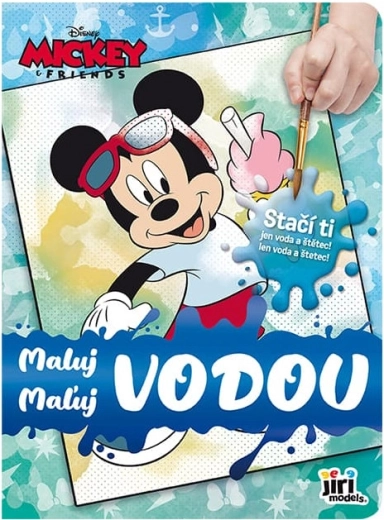 Slikanje z vodo Mickey – čarobne pobarvanke