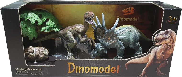 Dinozavrski svet – set figuric dinozavrov, 4 vrste