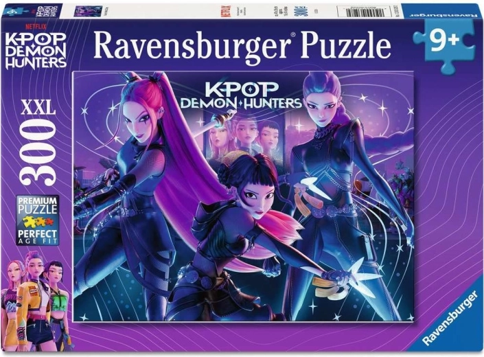 Ravensburger sestavljanka K-pop: lovke demonov – Rumi, Mira in Zoey (300 kosov)