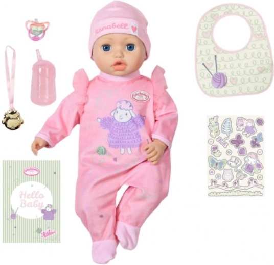 Baby Annabell Interaktivna Annabell, 43 cm