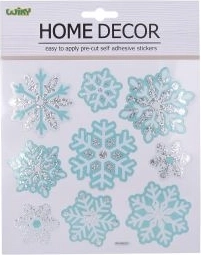 Božična dekoracija za steno in okno