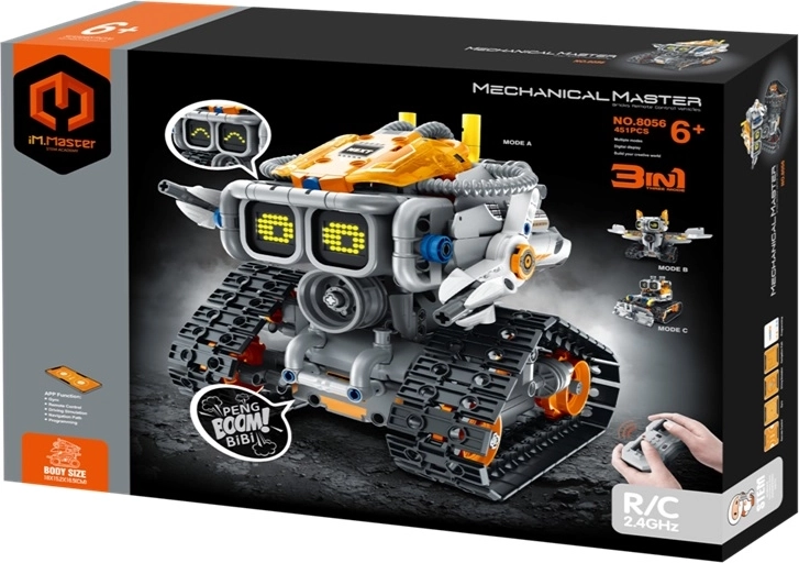 iM.Master Programmable 3-in-1 Robotic Building Kit (451 pieces) with Remote Control