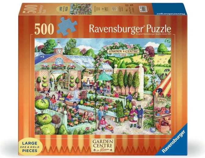 Ravensburger sestavljanka cvetoče vrtno središče XXL 500 koščkov