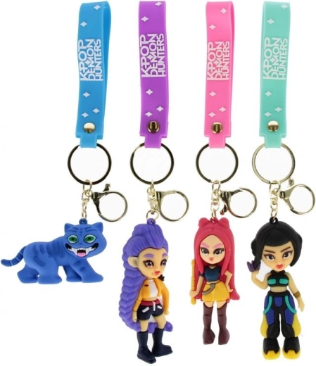 Gumijast obesek K-POP Demon Hunters s paščkom