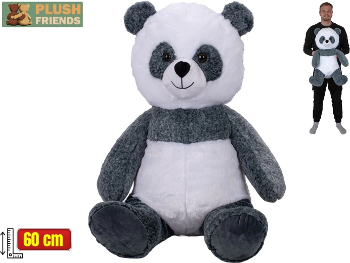 Plush Friends plišasta panda sedeča 60 cm