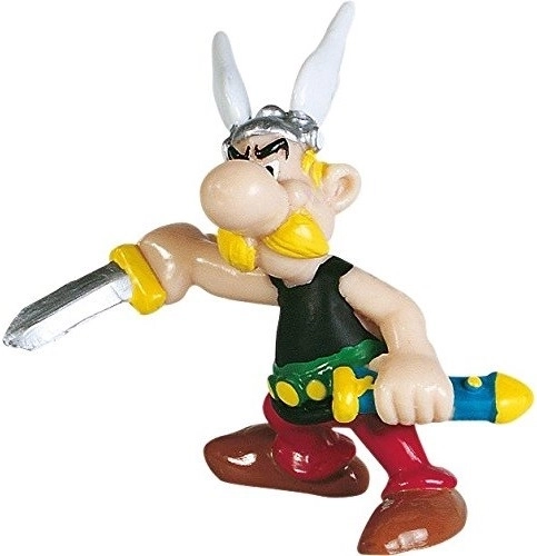 Figurica Asterix, pripravljen na boj – 1 kos