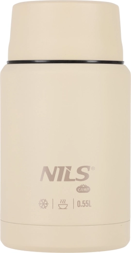 Nils Camp jedilna termoska NC3807 bež 550 ml