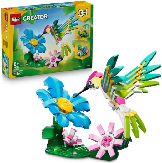 Lego Creator 3 v 1 divje živali: pisani kolibri