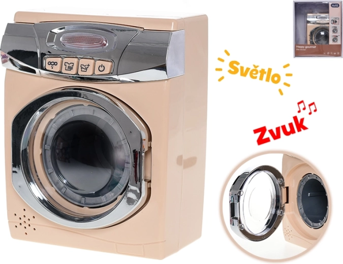 Otroški pralni stroj z lučko in zvokom
