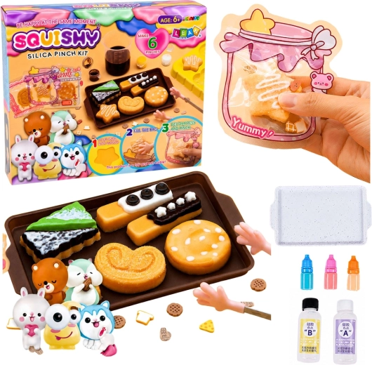 Ustvarjalni DIY komplet za izdelavo squishy piškotov